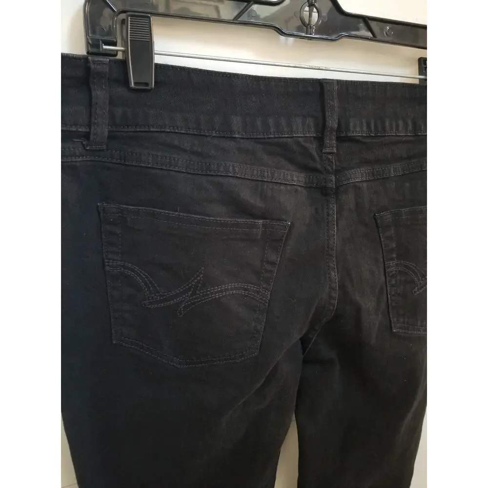 Wrangler Bootcut Black Jeans Women's Juniors (13x34) 09MWZBK